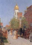 Childe Hassam A Spring Morning china oil painting artist